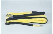 Трос для лебедки синтетический 12мм*28 метров (желтый)