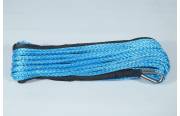 Трос для лебедки синтетический 12мм*28 метров (синий)