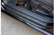 Накладки на внутренние пороги дверей Volkswagen Passat В7 (седан) 2011-2015
