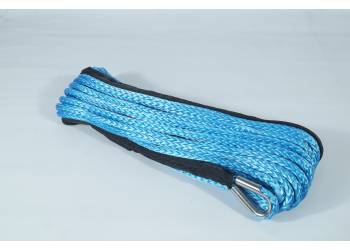 Трос для лебедки синтетический 12мм*28 метров (синий)
