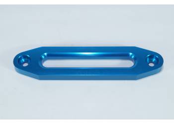 Клюз алюминиевый овальный для лебедок 12000 LBS СИНИЙ (крепежный размер 254 мм)