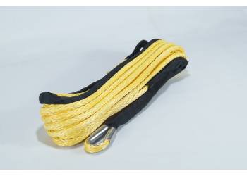 Трос для лебедки синтетический 12 мм*18 метров (жёлтый)