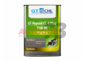 Трансмиссионное масло для МКПП синтетическое GT Hypoid GL-4 PLUS 75W-90 (4 л)