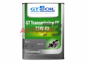 Трансмиссионное масло для МКПП и РК полусинтетическое GT Transmission FF SAE 75W-85 GL-4 4 л