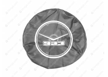 Чехол запасного колеса (дермантин) черный с резинкой (3151-00-3901850-00)