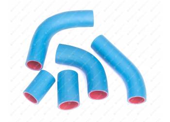 Патрубки радиатора УАЗ 100 л.с (5шт) (синие)